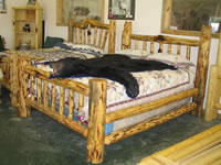 The Custom Four Post Bear Bed